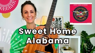 Sweet Home Alabama - Guitar Lesson Tutorial [CHORDS + PICKING]