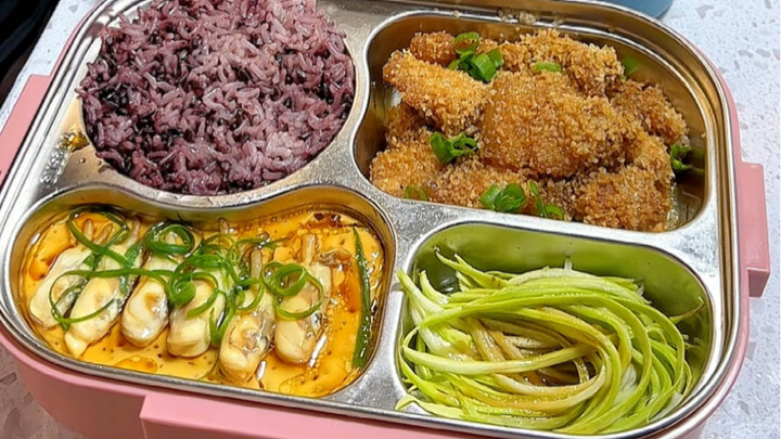 One Pot Steaming: Sharing My Kid’s School Lunch Routine — Today’s Menu: Steamed Pork with Rice Flour