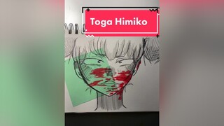 Another freehand but this time it’s toga *_* togahimiko toga mha anime manga webtoon freehand oc ge