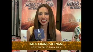 Thùy Tiên tự giới thiệu bằng 3 thứ tiếng Việt, Anh, Thái Lan tại Miss Grand International 2021