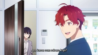 Koori Zokusei Danshi to Cool na Douryou Joshi Episode 4 Subtitle Indonesia