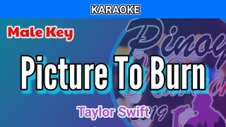 Picture To Burn by Taylor Swift (Karaoke : Male Key)