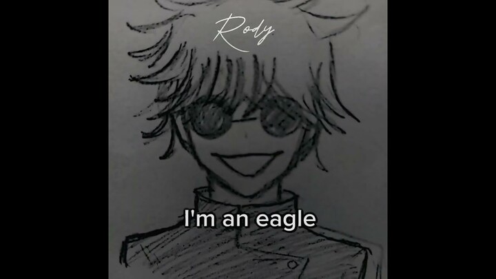 Gojo claims to be an eagle 💀 #canon #jjk #gojosatoru #megumifushiguro