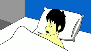 沙雕恐怖动画：抖动的床