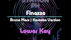 Finesse by Bruno Mars | Karaoke Version (Male Lower Key)