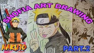 drawing anime Naruto part.2