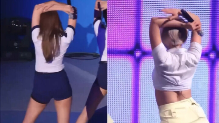 【AOA】Shin Hyejeong Hyejeong vs Park Choa Choa, kamu pilih rok mini Dongdong atau Choa?