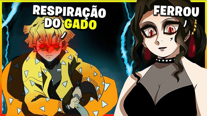 MEMES DE KIMETSU NO YAIBA - DEMON SLAYER | Memes em Imagens #9