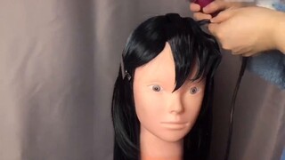 [Buriang Cat Hana] Demon Slayer Kasumi Shitoki no Ichiro cos wig styling