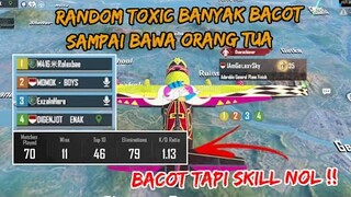 INILAH RANDOM TOXIC MODAL BACOT DOANG TAPI SKILL NOL , KITA KASIH PELAJARAN !! - PUBG MOBILE