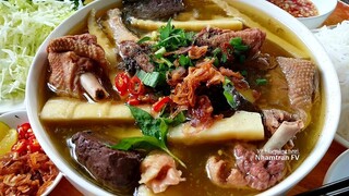 VỊT NẤU MĂNG TƯƠI, BÚN MĂNG VỊT Cách nấu đậm đà thịt thơm măng giòn ăn bún siêu ngon |Nhamtran FV