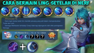 CARA BERMAIN LING SETELAH DI NERF | TOP GLOBAL LING - Mobile Legends