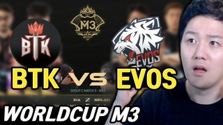 I learned a lot from them!! BTK VS EVOS M3 Analysis   | Mobile Legends M3
