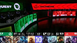 LIên Minh TV  FLY vs 100 Highlights  LCS Lock In Day 3  FlyQuest vs 100 Hundreds