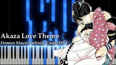 Demon Slayer: Infinity Castle OST - Akaza Love Theme (Piano Cover)