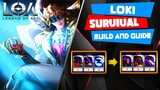 LOKI SURVIVAL BUILD AND GUIDE - LEGEND OF ACE (LOA)