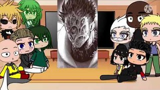 One punch man characters react to their future _ opm Gacha club pt 1 _ Gacha club _ copyright remove