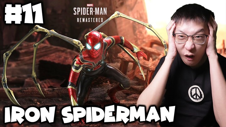 Iron Spiderman Nantangin Scorpion & Rhino - Spiderman Remastered  Indonesia - Part 11