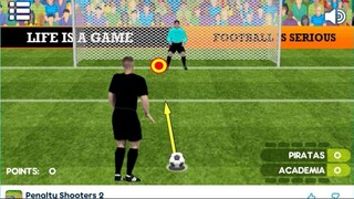 Penalty Shooters game play