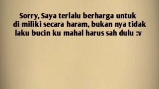 bukan tidak laku tapi...