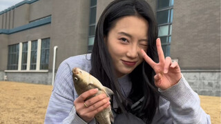 Dẫn em gái cùng học câu cá trải nghiệm thí nghiệm giải phẫu