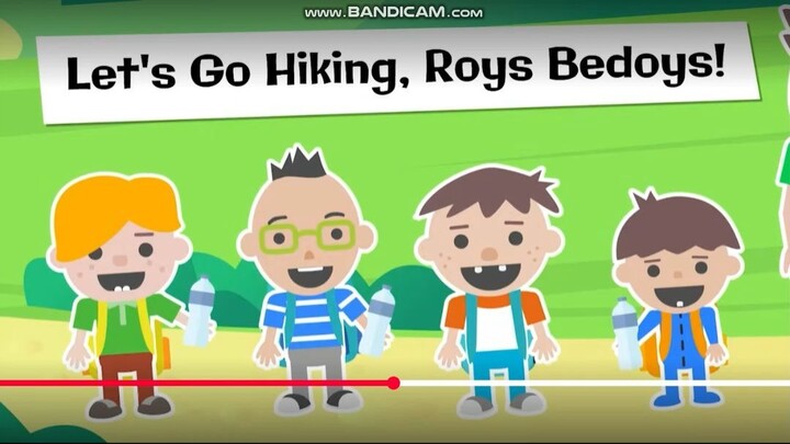 lets go hiking roys bedoys - read aloud  - educational - kids videos