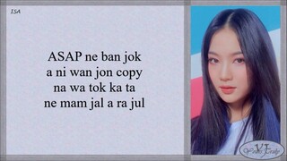 STAYC (스테이씨) - ASAP (Easy Lyrics)