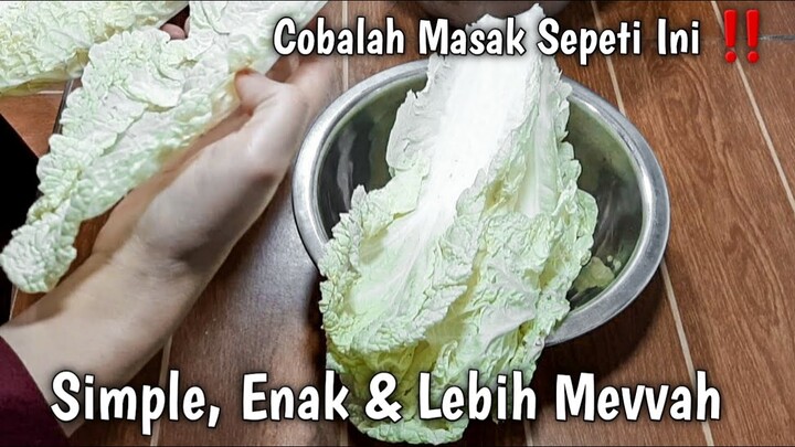 Sawi Putih Jangan Ditumis Terus ‼️ Cobalah Masak Seperti Ini Simple, Enak & Lebih Mevvah