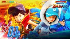 EP01 - Boboiboy Galaxy Baraju | Sehangat Bara, Sedingin Salju