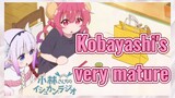 Kobayashi's very mature