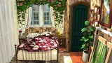 【The Sims 4 Quick Build】บ้านดอกไม้ของเด็กผู้หญิงที่อาศัยอยู่ตามลำพังใน Willow Creek