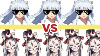 Three InuYasha vs. five Tamamonomae, who will win?!