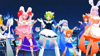 【mmd di gi charat】プリプリブーでyahho