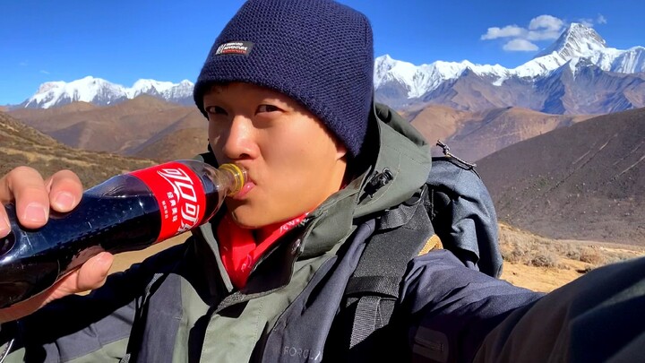 Cuối cùng cũng có sóng rồi. Phết, chó má, ha ha ha, không mang bình oxy, chỉ đi bộ thôi.