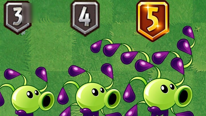 Level 1-5 Venom Pea Review: Level 1 single-handedly fights against level 4 giants! Level 5 pursuit a