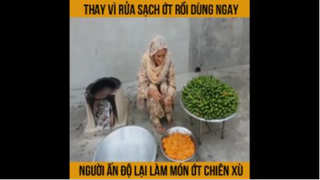 Độc đáo món ớt chiên xù có 1 KHÔNG 2 của Ấn Độ