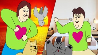 [禽兽朋友们] 新年 去看日出 vs 宅在家里