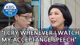 Bongsun "I cry whenever I watch my acceptance speech" LOL[Happy Together/2019.01.17]
