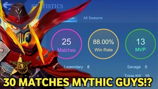 KONTING LARO NALANG MGA BRO BRO MYTHIC NAKO