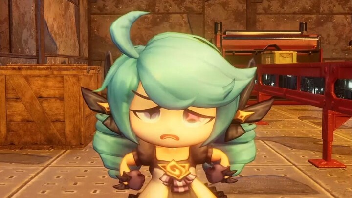 น้องกวินน์เตี้ยน้อยยินดีที่จะทำงานล่วงเวลาเอง