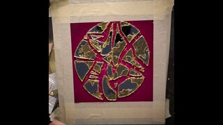 Healing...on shattered glass. Time-lapse painting of "Healing" by Akiane.