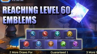 REACHING EMBLEM LEVEL 60 - WHAT HAPPENS NEXT?