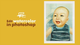 watercolor in Photoshop | BONART