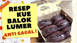 RESEP KUE BALOK LUMER ,ANTI GAGAL!!!