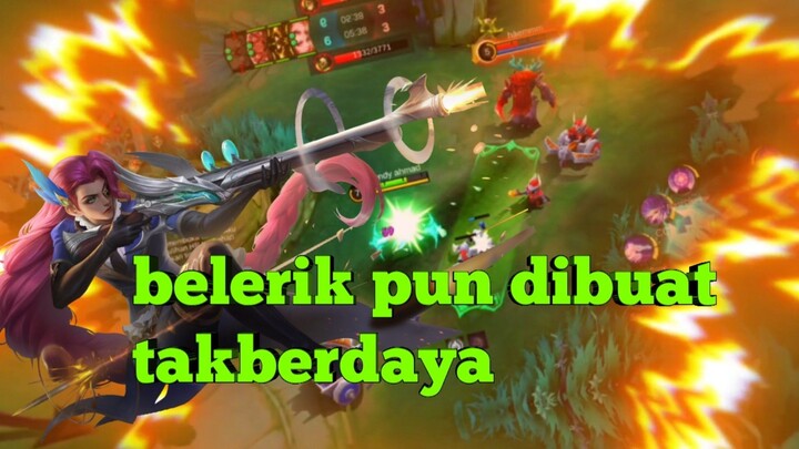 tank musuh tang sanggup menahan demgeg Lesley