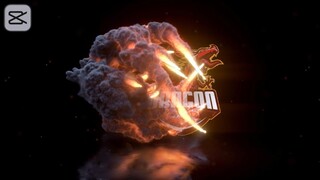 How to Make Fire Effect Text Animation Intro in Capcut