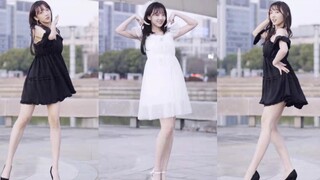 Dance cover lagu "White Moonlight and Cinnabar Nevus"