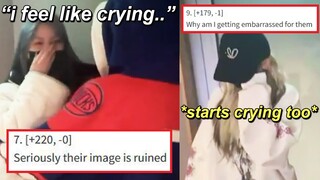 LE SSERAFIM Eunchae & Sakura burst into tears (grateful despite the hateful comments & criticisms)