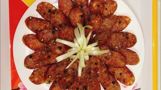 Cách Làm Lạp Xưởng Sa Tế Ngon Hương Vị Mới Lạ#Món Ngon Tết #Make Yummy Sausage With Satay#HVMĐ#163