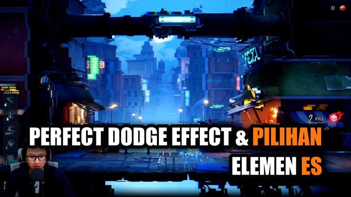 Perfect Dodge Effect & Pilihan Elemen Es | Efek Slowmo dari Perfect Dodge dan combo Water Elemental!
